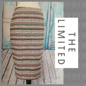 The Limited Multicolor Patterned Skirt